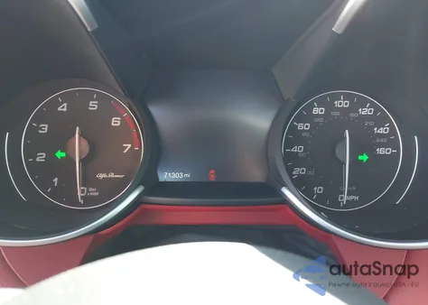 2020 Alfa Romeo Giulia z USA, uszkodzony, nr VIN ZARFANANXL7626901